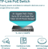 Комутатор/Суич TP-Link TL-SG1210MPE 10-Port Gigabit Easy Smart Switch with 8-Port PoE+, 8× Gigabit PoE+ Ports, 2x Gigabit Non-PoE Ports, снимка 5