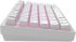 Геймърскa механична клавиатура Dark Project ALU81A Terra Nostra White RGB, Бяла снимка 4