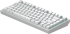 Геймърскa безжична клавиатура Dark Project ALU81A Terra Nova White RGB, Бяла снимка 3