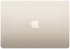 Лаптоп Apple 15-inch MacBook Air, Apple M3 chip with 8-core CPU, 256GB SSD, 16GB - Starlight снимка 5