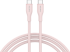 Кабел/адаптер CANYON cable CC60SC10 C-C 60W, 1 м, Розов снимка 1