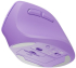 Мишка Геймърска Natec Vertical Mouse Crake 2 Wireless, 2400DPI Bluetooth 5.2 + 2.4 GHz Pure Lavender снимка 9