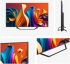 Телевизор Hisense 50" A7NQ, 4K Ultra HD 3840x2160, Quantum Dot, Light Sensor,HDR 10+, 3xHDMI, 2xUSB, LAN, Dark Grey снимка 2