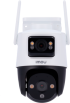 Камера Безжична Imou Cruiser Dual 10MP, пълноцветно нощно виждане Wi-Fi IP 5MP + 5MP, PTZ 355°Pan 90°Tilt, MicroSD 256GB, двупосочно аудио снимка 2