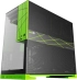 Geometric Future кутия Case EATX - Model 5 Black-Green снимка 3