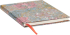  Paperblanks Планер Morris Pink, Ultra, хоризонтален, твърда корица, 80 листа, за 2025 година снимка 3