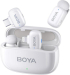 Микрофон Безжична микрофонна система BOYA Mini за USB-C и DI - Бели снимка 1