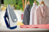 Tefal FV2838E0, Express Steam, dark blue&white, 2400W, 40g/min, shot 180g/min, AD снимка 3