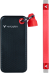 SSD външен Verbatim Pocket SSD USB 3.2 Gen 2 1TB Black-Red снимка 2