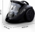 Прахосмукачка Rowenta RO3725EA Vac Cleaner Compact Power Cyclon снимка 4