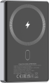 Външна батерия CANYON power bank OnPower 510 slim Magnetic 10000 mAh PD20W Dark Grey снимка 4