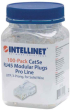 Конектор / букса INTELLINET 790512 :: Накрайник UTP, Cat. 5e, RJ-45, 22-26 AWG, 3-prong, Pro Line, 100 бр. снимка 2