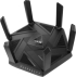 Безжичен рутер Asus Gaming Wireless Router, RT-AXE7800, AXE7800, Tri-Band, Quad-Core 1.7GHz CPU, 256MB-512MB Flash-RAM, AiMesh, Черен снимка 1