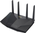Безжичен рутер Asus Wireless Router, RT-AX5400, AX5400, Dual-Band, Tri-Core 1.5GHz CPU, 256MB-512MB Flash-RAM, Gigabit, Black снимка 1