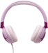 Слушалки JBL JR320 Wired on-ear kids headphones, Лилави/розови снимка 2