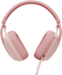 Слушалки LOGITECH ZONE VIBE WIRELESS MS - ROSE, A00167-A00172, MS, MFI - BT - EMEA-914 - QUADRUN DG, TEAMS, ZOOM, GOOGLE снимка 3