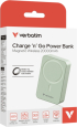 Външна батерия Verbatim Charge 'n' Go Essentials Power Bank Magnetic Wireless 20000mAh Green снимка 4