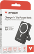 Външна батерия Verbatim Charge 'n' Go Power Bank with Stand Magnetic Wireless 10000mAh Black снимка 7