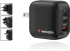Принадлежност за смартфон Verbatim Mini GaN Charger 70W 3 Port US plug with EU and UK adaptors снимка 4