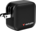 Принадлежност за смартфон Verbatim Mini GaN Charger 70W 3 Port US plug with EU and UK adaptors снимка 9