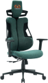 Геймърски стол RFG First Legend, текстил, Slide механизъм, полипропиленова основа, до 150 kg, тюркоаз снимка 2