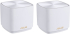 Безжични WiFi Mesh системa Asus Mesh WiFi, ZenWiFi XD5 2PK, AX3000, Dual-Band, coverage up to 360m2, Quad-Core 1.7GHz CPU, 128MB/512MB Flash/RAM, Gigabit снимка 1