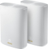 Безжични WiFi Mesh системa Asus Mesh WiFi, ZenWiFi AX Hybrid XP4 2PK, AX1800 + AV1300, Dual-Band, Quad-Core 1.2GHz CPU, 256MB/512MB Flash/RAM снимка 2