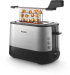 PHILIPS Viva Collection Toaster HD2635-90 2 wide slots black снимка 6