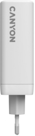 Принадлежност за смартфон CANYON charger CU140ACC GaN 150W 3xPD 1xQC EU, Бял снимка 2