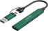 USB Хъб CANYON hub DS-02 4in1 USB-A-C Green снимка 3