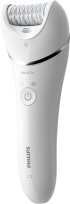 PHILIPS Епилатор за използване на мокро и сухо, серия 8000 - + 5 приставки, 32 керамични пинсети, S-образна дръжка снимка 3