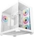 Кутия DeepCool CG530 4F WH - 2 x USB 3.0 Type A, 4 x 120 мм. ARGB вентилатора, с прозорец, бяла, без захранване снимка 3