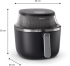 PHILIPS Airfryer, серия 3000 - 4.2 л. вместимост, 16 функции за готвене в 1, Технология RapidAir Plus; NA322/00 снимка 4