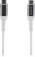 TNB Кабел, USB Type-C към USB Type-C, 2 m, 100 W, бял снимка 1