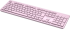 Клавиатура CANYON keyboard HKB-W01 UK-US AAA Wireless Розова снимка 3