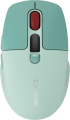 Мишка CANYON mouse MW-26 LCD Silent Dual Mode Wireless, Зелена снимка 1