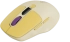Мишка CANYON CNS-CMSW26Y LCD Silent Dual Mode Wireless, 2400 DPI, Жълта снимка 2
