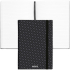  Hugo Boss Тефтер Monogram, A5, на редове, сив снимка 1