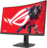 Монитор ASUS ROG Strix XG32WCMS 31.5inch Fast VA WLED Curved 1500R WQHD 16:9 280Hz 350cd-m2 1ms HDMI DP USB-C Black снимка 3
