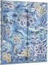  Paperblanks Тефтер Blue Willow, Ultra, широки редове, твърда корица, 72 листа снимка 1