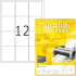  Top Stick Самозалепващи се етикети, A4, 63.5 х 72 mm, 12 броя, 100 листа снимка 1