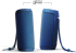 Energy Sistem Urban Box 2 колонка, Bluetooth, USB/microSD, FM радио, 10 W, син снимка 2