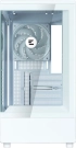 Zalman кутия Case mATX - P10 White снимка 3