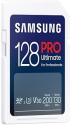Samsung 128GB SD Card PRO Ultimate with USB Reader, U3, V30 , Read 200MB-s - Write 130MB-s снимка 2