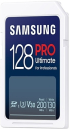 Samsung 128GB SD Card PRO Ultimate with USB Reader, U3, V30 , Read 200MB-s - Write 130MB-s снимка 3