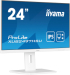 Монитор IIYAMA XUB2497HSU-W2, 23.8\'\', IPS panel, AG, 16:9, FHD 1920x1080, 300cd/m2, 1300:1, 100Hz, 1ms, HDMI, DP, 2x USB снимка 3