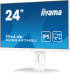 Монитор IIYAMA XUB2497HSU-W2, 23.8\'\', IPS panel, AG, 16:9, FHD 1920x1080, 300cd/m2, 1300:1, 100Hz, 1ms, HDMI, DP, 2x USB снимка 4