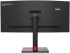 Монитор LENOVO ThinkVision T34w-30 - 34" WQHD 3440x1440, VA дисплей, антирефлексно покритие 21:9, 1500 R, 4 ms., 60 Hz, Черен снимка 5