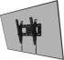 Стойка за монитор Neomounts Level-750 Wall Mount (XL, 125 kg, tiltable, tilt guard, connectable, VESA 400x400) снимка 1