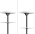Стойка за телевизор Neomounts Back-to-Back Screen Ceiling Mount (Height: 106-156 cm) снимка 14